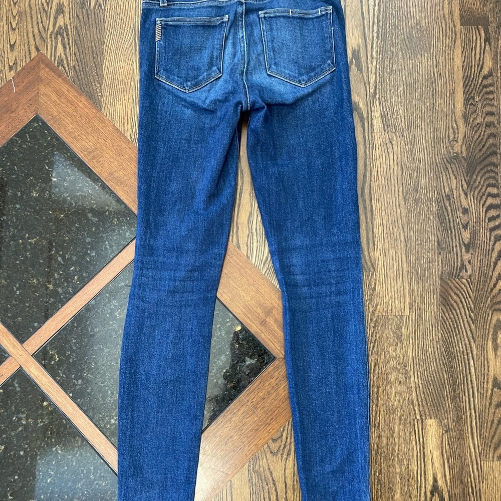 PAIGE Hoxton Ultra Skinny Denim Jean in Dark Blue, Women’s size 26 - Picture 6 of 8